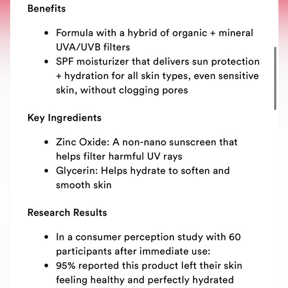 First Aid Beauty ultra repair face moisturizer with sunscreen - Picture 10 of 10